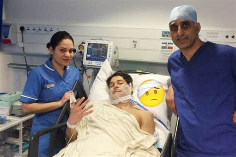 The towie star reveals an unseen side to himself, as he explores. Joey Essex shares hospital photos after getting four ...