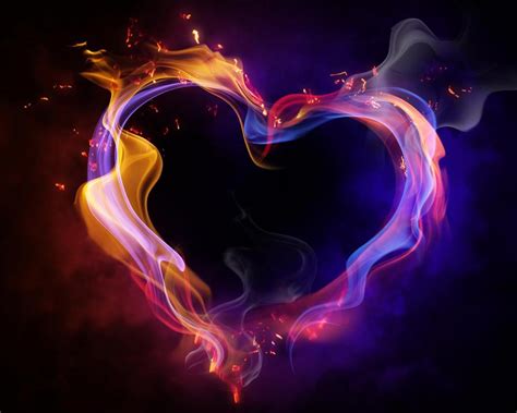 Neon Heart Wallpaper 1280x1024 8148