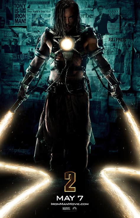 Trama iron man 2 streaming ita: Whiplash Iron Man 2 Movie Poster | FilmBook