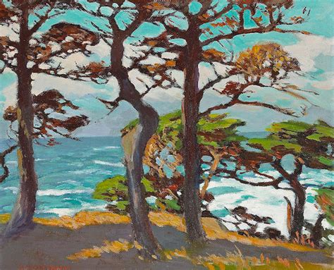 Bonhams Na Mary Deneale Morgan 1868 1948 Cypress Monterey Coast