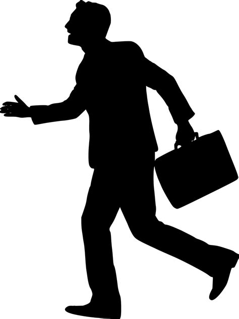 Businessman Silhouette Png