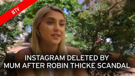 Socialite Lana Scolaros Addictive Instagram Was Deleted By Her Mum After The Robin Thicke