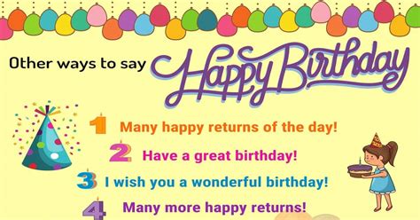 Many happy returns it means that you wish them many same days. Say HAPPY BIRTHDAY In English with eCards & Greeting Cards ...