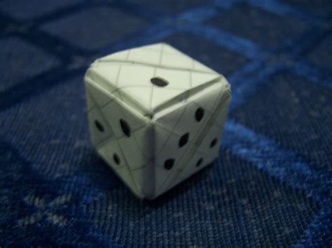 Make Dice From Paper 7 Steps With Pictures Instructables