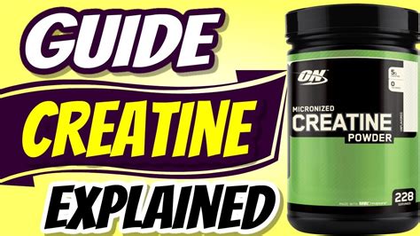 Creatine Monohydrate Creatine Guide How To Use Functions And Benefits
