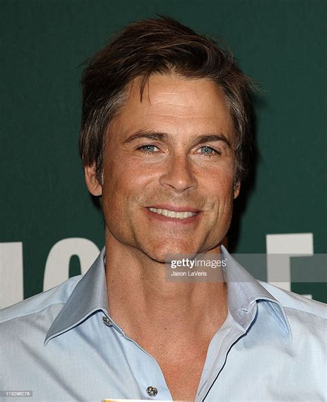 Actor Rob Lowe Signs Copies Of His New Book Stories I Only Tell My
