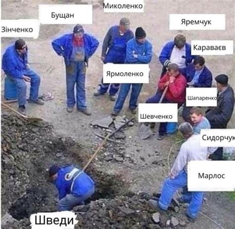 Твориш годний мем/жарт про укрліт 2. Посол Швеции опубликовал мем со сборной Украины по футболу