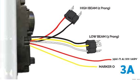 The five wires will be for hi beam, low beam, ground (which is shared for the headlight and the wire colors from toyota wire diagrams. 4x6 Led Headlight Wiring Diagram - Wiring Diagram Schemas