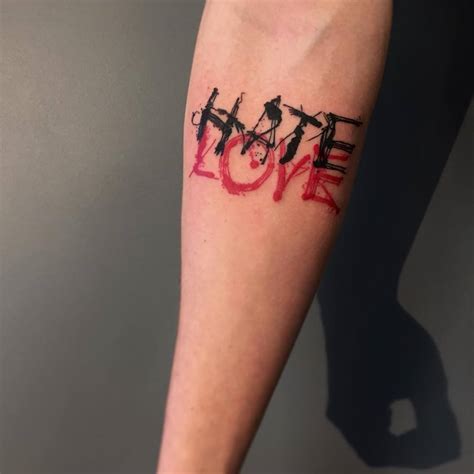 My customer got this to represent him and his wife ❤️. TATTOO - CHERISART