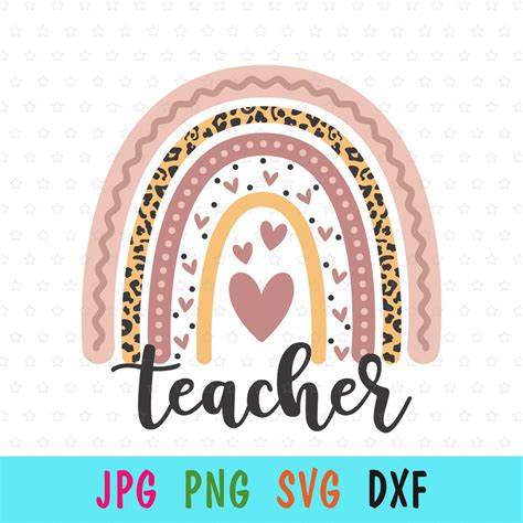 Teacher Rainbow Svg - 953+ Best Free SVG File - Free SVG Cut File for