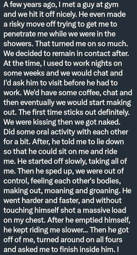 Pervconfession On Twitter He Fucked A Guy He Met At The Gym