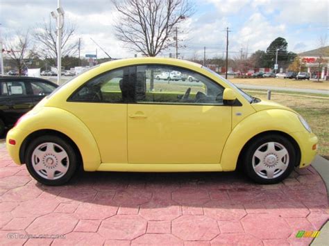 1999 Yellow Volkswagen New Beetle Gls Coupe 57447464 Photo 6