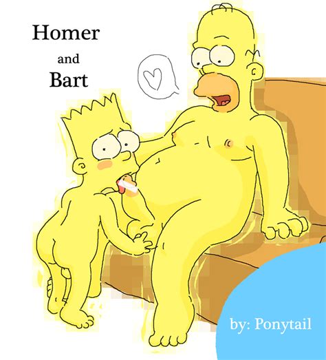 Post Bart Simpson Homer Simpson Ponytail Artist The Simpsons
