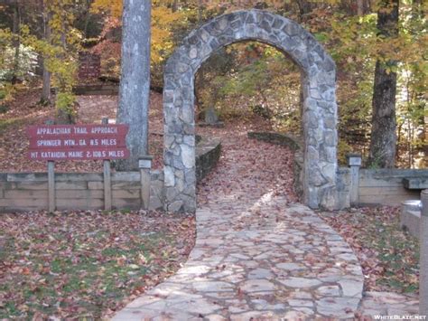 Gateway At The Approach Trail Whiteblaze Gallery Appalachian Trail