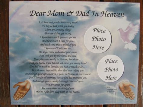 Mom And Dad In Heaven Quotes Quotesgram