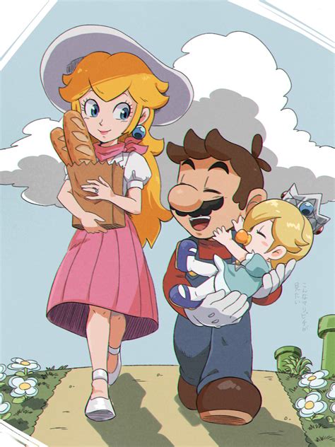 Mario And Peach Mario Fan Art 44531553 Fanpop