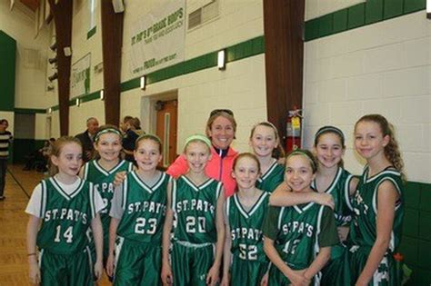 fifth grade girls basketball team at st patrick school in chatham finishes season undefeated