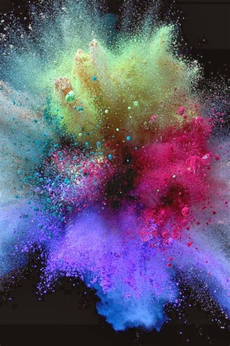 Cool Explosion Colorful Wallpaper Wallpaper Backgrounds Iphone