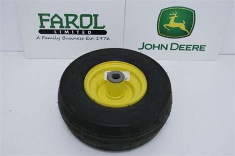 Genuine John Deere Deck Mower Deck Wheel And Tyre Tca13832 62 72 Deck