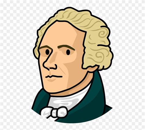 Alexander Hamilton Alexander Hamilton Cartoon Drawing Clipart