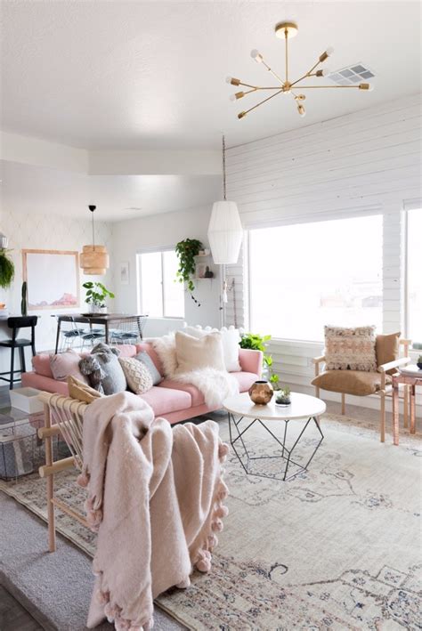 Glorious Ideas About Light Pink Living Rooms