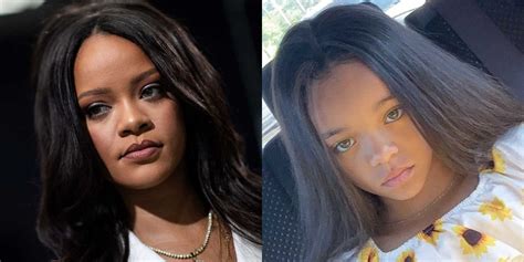 Big Tings 7 Year Old Rihanna Look Alike Alaa Skyy Is A Real Working