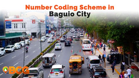 Number Coding Scheme In Baguio City Baguio City Guide
