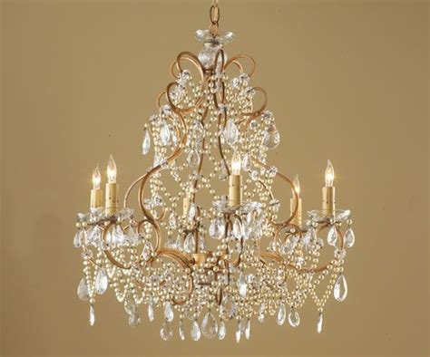 Cool Pearl Chandelier For A Sophisticated Room