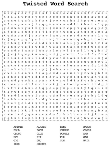 Best Extremely Hard Word Search Printables Printableecom Word