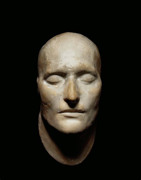 Death mask of Napoleon taken shortly after his Death - St. Helena, 1821