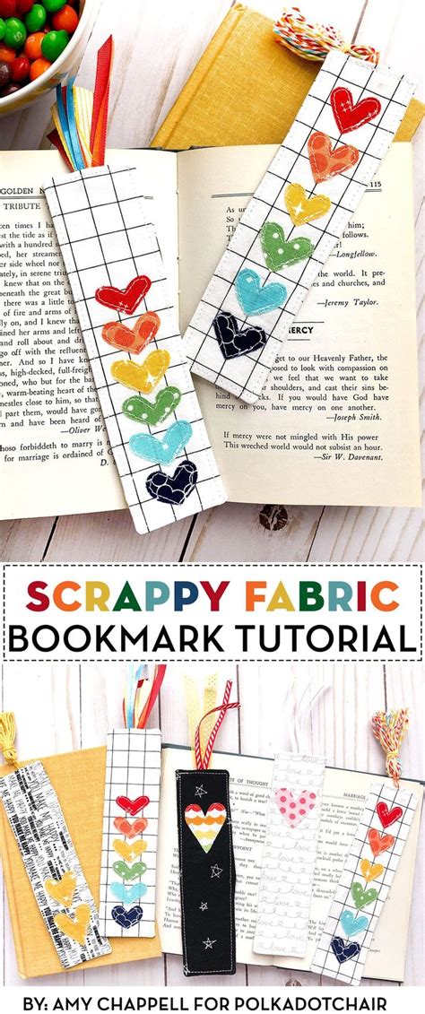 How To Make Fabric Bookmarks From Scraps A Cute Kids Sewing Project