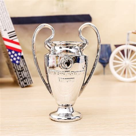 Uefa champions league trophy replica 45 mm on wooden pedestal. Aliexpress.com : Buy Champions League Cup European ...