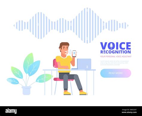 Voice Recognition Intelligent Voice Personal Assistant Recognition Soundwaves Technology