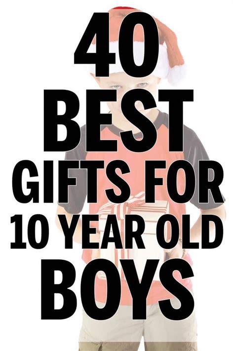 Now that your toddler is moving and talking nonstop, playtime has gotten pretty entertaining. 40 best gifts for boys age 10 and up! Great idea for those ...