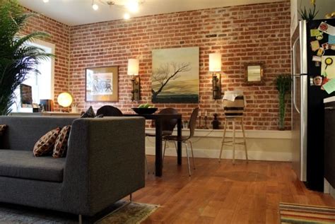 This is the proud home owner, who did the work himself! 20 Living Room Designs with Brick Walls