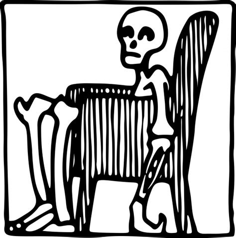 Armchair Skeleton Free Stock Photo Public Domain Pictures