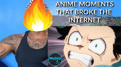 Top 10 Anime Moments That Broke The Internet Reaction Youtube