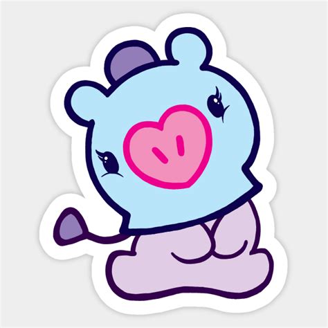 Bt21 Baby Mang Bt21 Mang Sticker Teepublic