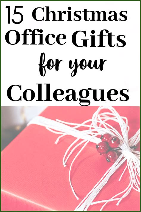 Guests then provide clues about their gift and the guest of honor has to guess what it could be. Christmas gifts office coworkers If you are looking for ...
