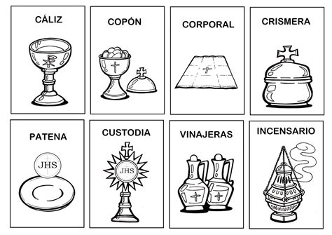 Objetos Liturgicos Para Imprimir