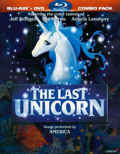 Best Buy The Last Unicorn 2 Discs Blu Raydvd 1982