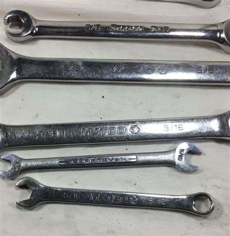 Assorted Wrenches Sherwood Auctions