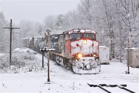 Railpicturesca Dan Tweedle Photo Winter Wonderland Cn