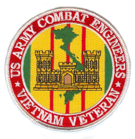 Us Army Combat Engineers Vietnam Veteran Patch 100s Of