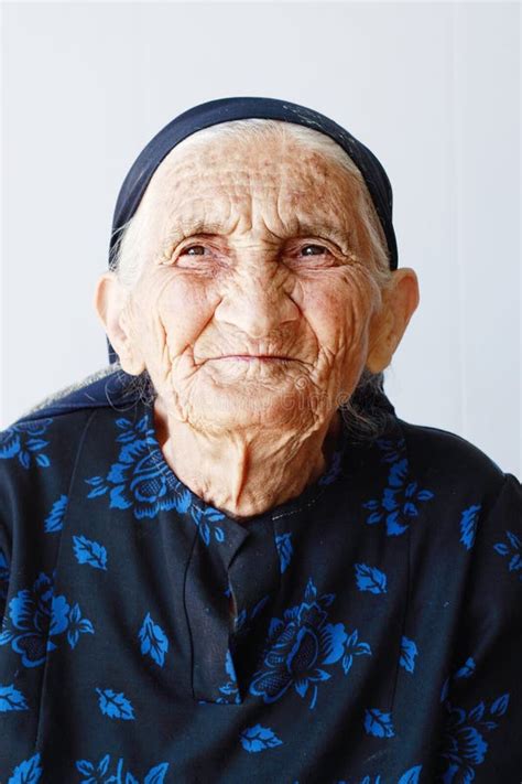 Very Old Woman Portrait Stock Image Image Of Headscarf 11203483