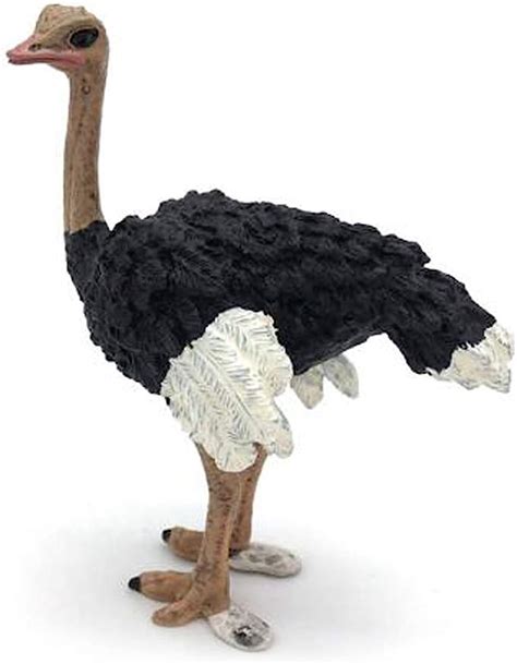 Simulation Ostrich Animal Model Toy Figurines Playset Kids Creative