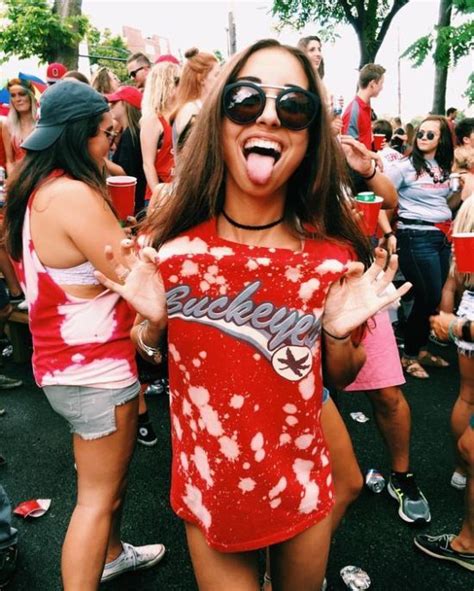 Adorable Gameday Outfits At Ohio State University Society