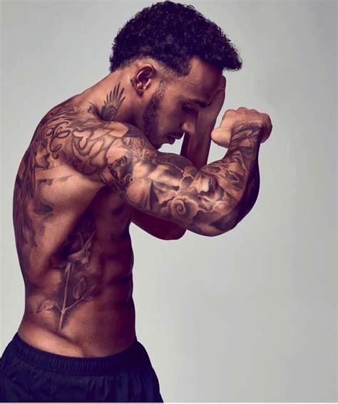 Decoding The Collection Of Extremely Classic Tattoos By Lewis Hamilton