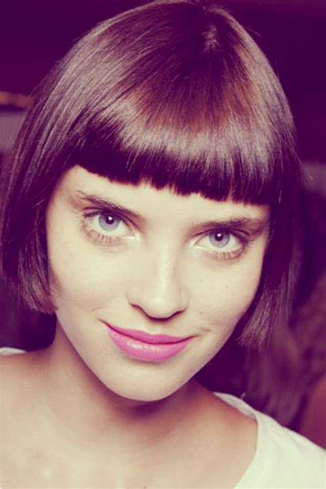 Bangs draw attention to your beautiful eyes and can accentuate your cheekbones as well. Haircuts for Short Straight Hair | Short Hairstyles 2017 ...