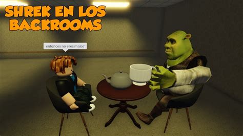 Shrek En Los Backrooms Roblox Youtube